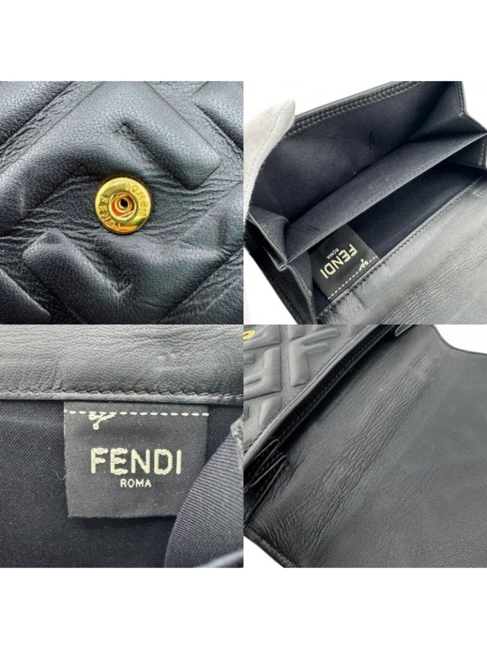 Fendi Hook Baguette Bifold Wallet - Picture 6 of 8
